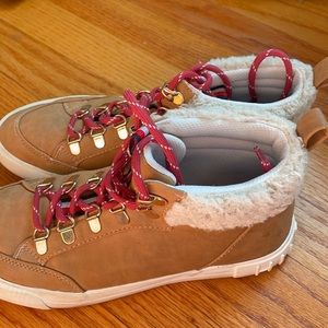 Tan Tommy Hilfiger boots